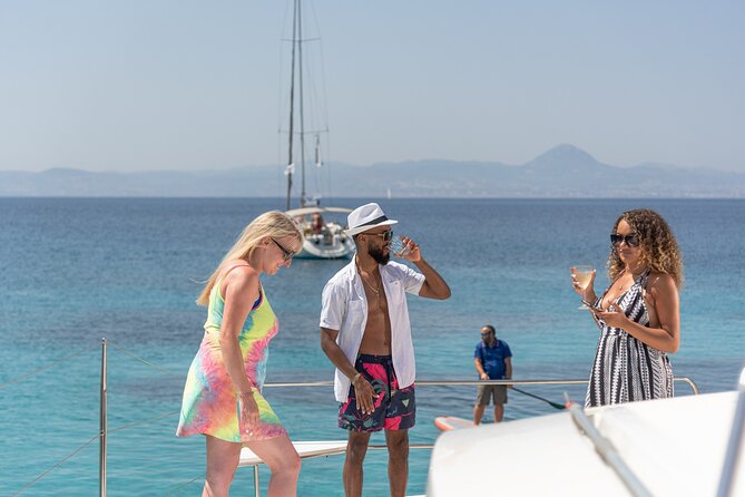 Heraklion: Sunset Luxury Cruise with Sushi and Open Bar - The bay at Dia Island