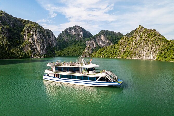 Hercules Grand Day Cruise Tour, Sung Sot Cave,Titop, Luon Cave - From Hanoi’s Old Quarter to Tuan Chau Marina