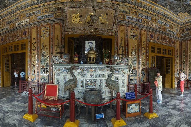 Hue city Deluxe Group Tour (Daily Tour-12 pax max) - Khai Dinh’s Tomb is the dramatic finale