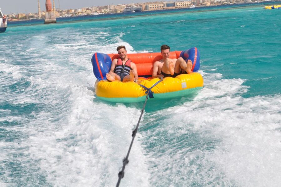 Hurghada: Luxury Cruise Trip to Orange Bay with Lunch - Orange Bay before the crowds