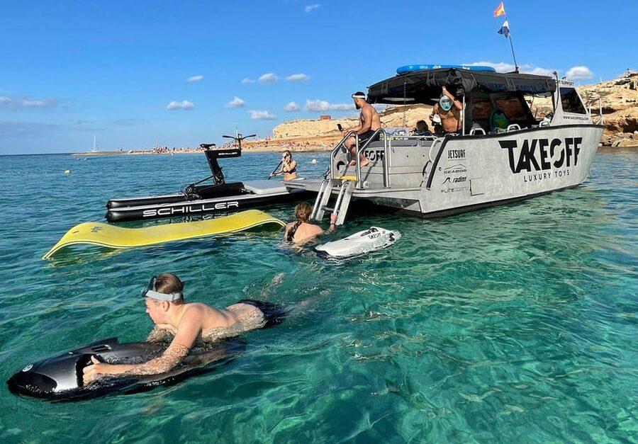 Ibiza: Beach and Cave Boat Tour with Luxury Water Toys - Key points to know before booking