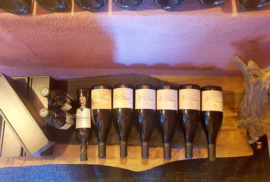 Imerovigli: Premium Wine Tasting with Caldera and Sea Views - Starting among Santorini’s basket-shaped vines
