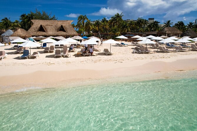 Isla Mujeres luxury catamaran with premium open bar and lunch - Snorkeling depends on wind, water, and timing