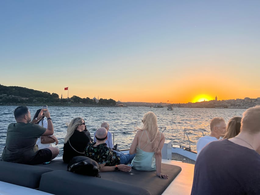 Istanbul: Bosphorus Sunset Cruise on a Luxury Yacht - Ciragan Palace and Ortakoy
