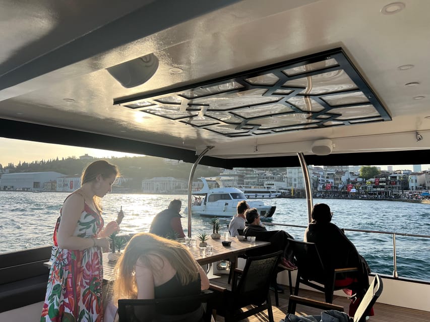 Istanbul: Bosphorus Sunset Cruise on a Luxury Yacht - Arnavutkoy, Bebek, and the northern European shore