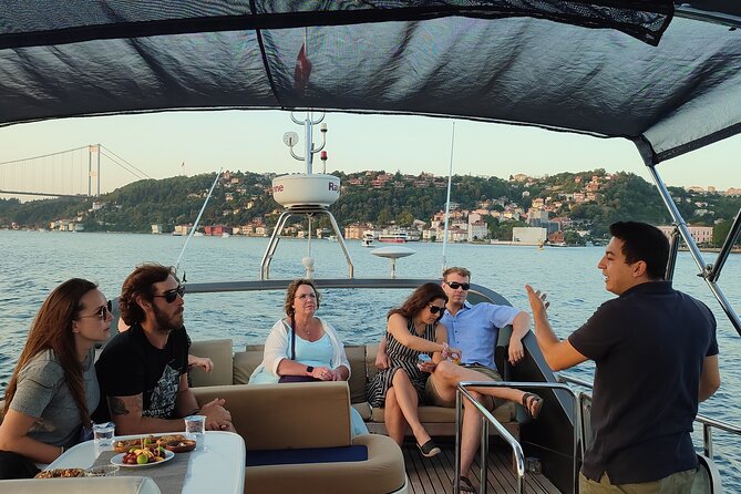 Istanbul Sunset Cruise on Luxury Yacht - Guided Group Cruise - Çırağan Palace, Ortaköy Mosque, and the first bridge