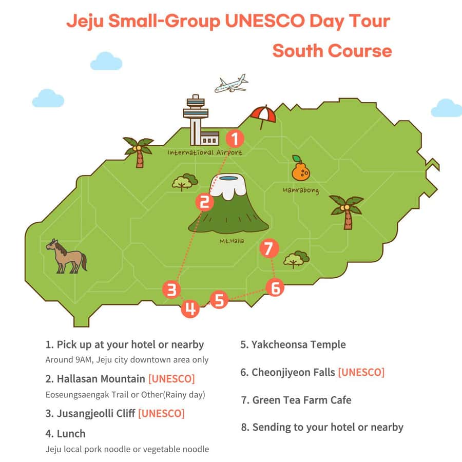 Jeju Premium Small Group UNESCO Day Tour - South - Jusangjeolli Cliff and Jeju’s Volcanic Coast