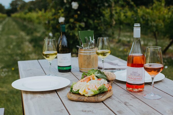 Jersey Premium Vineyard and Distillery Wine Tour and Tasting - The premium ending in the garden room