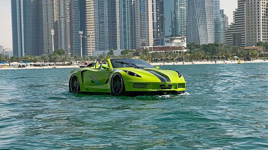 Jet Car Thrill Ride: Speed, Luxury & Adrenaline - Getting to Waterlink at Dubai Harbour