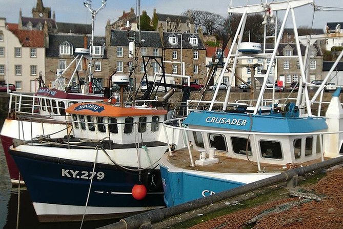 Kingdom of Fife & St Andrews Full-Day Guided Private Tour in a Premium Minivan - St Andrews Castle and Cathedral ruins