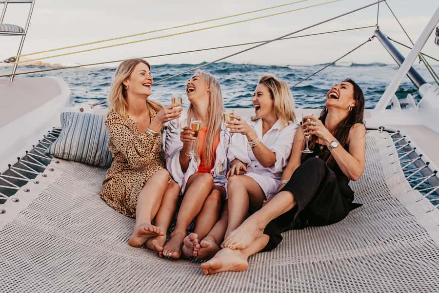 Knysna: Luxury Catamaran Marine Adventure Tour - Setting out from Thesen Island