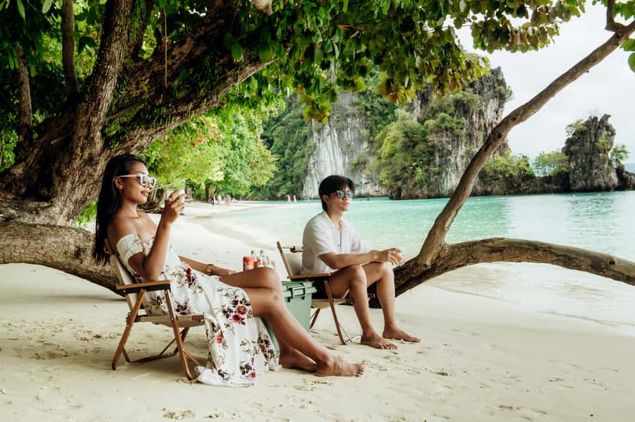 Krabi: Private Luxury Longtail Boat Island Hopping Tour - Half-day or full-day: choose by your energy level