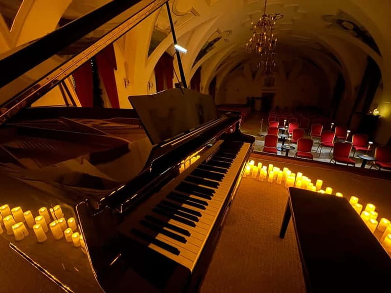 Krakow: Piano Trio Chopin & Friends Concert VIP with Wine - A candlelit concert beside Wawel Castle