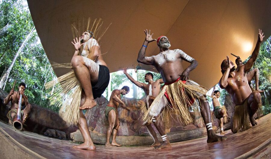 Kuranda Pamagirri Aboriginal Premium Full-Day Tour - The Rainforest Amphitheatre dance show