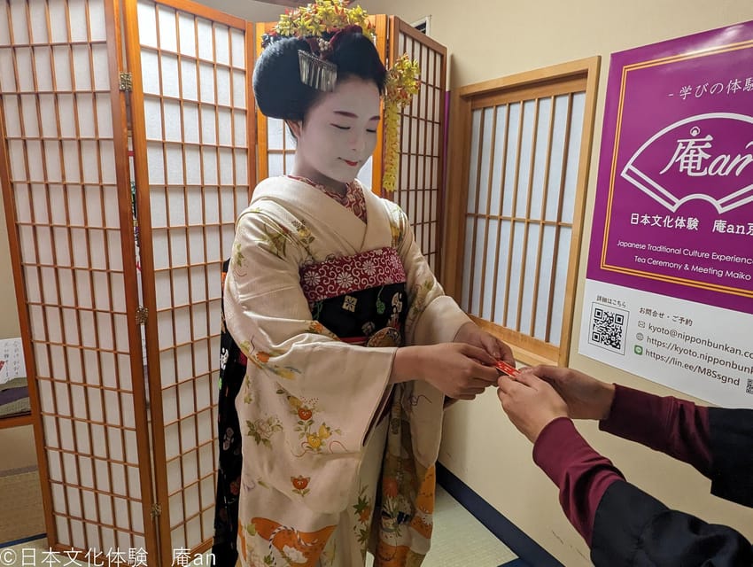 Kyoto: Tea Ceremony with Maiko Premium - Key points to know before booking