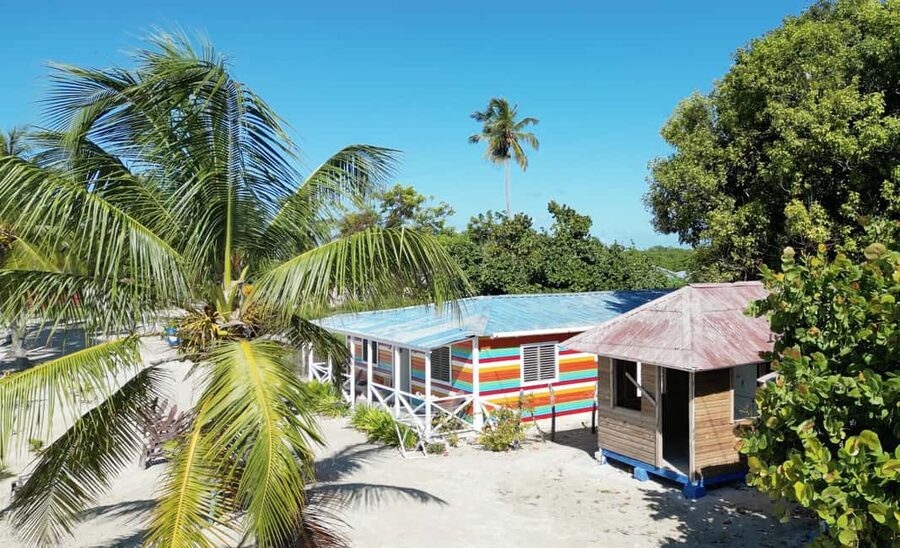 La Romana: Saona Crusoe VIP for cruise guests - The natural pool and its big starfish