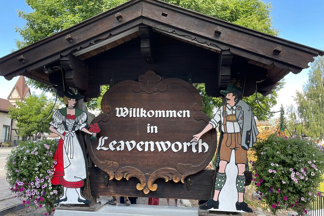 Leavenworth Exclusive Tour from Seattle - Crossing Lake Washington and passing Bellevue