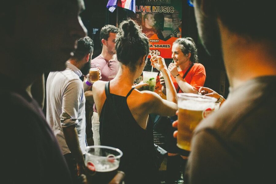 Lisbon: Pub Crawl with Open Bar (Premium Upgrade Available) - A second Bairro Alto stop with a different feel