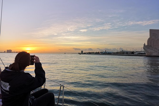 Lisbon Sunset Sailing Tour on Luxury Sailing Yacht with 2 Drinks - Practical value at $61.67