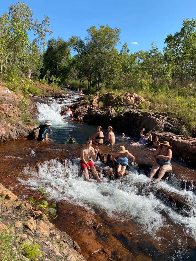 Litchfield VIP Tours, Litchfield National Park, Day Tours, - Wangi Falls combines water and a short walk