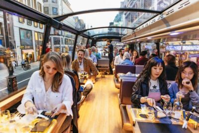 London: 6-Course Gourmet Dinner on a Luxury Coach
