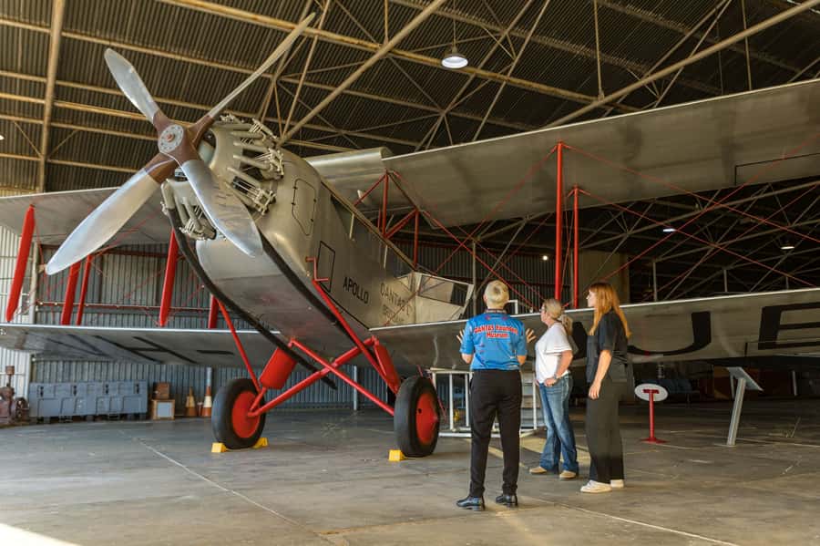 Longreach: Qantas Founders Museum First Class Experience - The historic Qantas Hangar and early outback flying