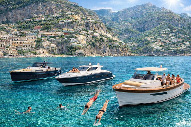 Luxury Amalfi Coast Boat Tour with Swim & Prosecco – Small Group - Key points before you book