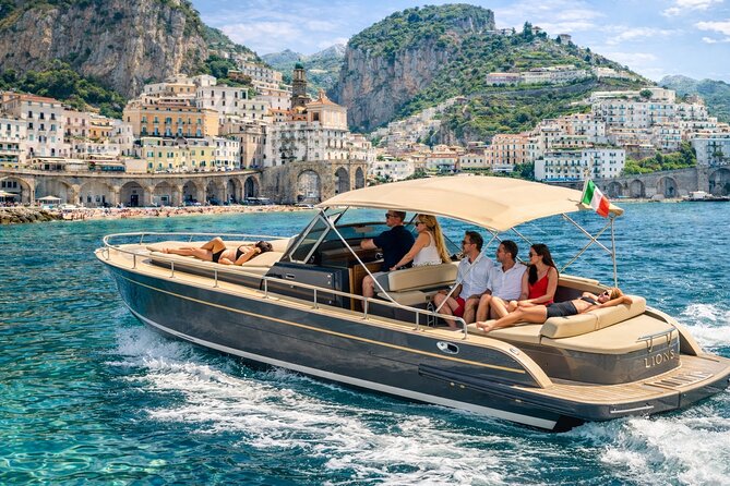 Luxury Amalfi Coast Boat Tour with Swim & Prosecco – Small Group - A full day on the Amalfi Coast by boat