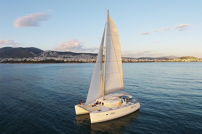 Luxury Catamaran Cruise from Athens with Traditional Greek Meal and BBQ - The Greek BBQ served on board