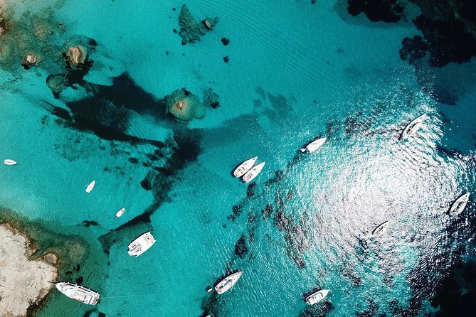 Luxury catamaran from Porto Rafael-Palau to the Maddalena Archipelago - Budelli’s Pink Beach: a beautiful view, not a beach stop