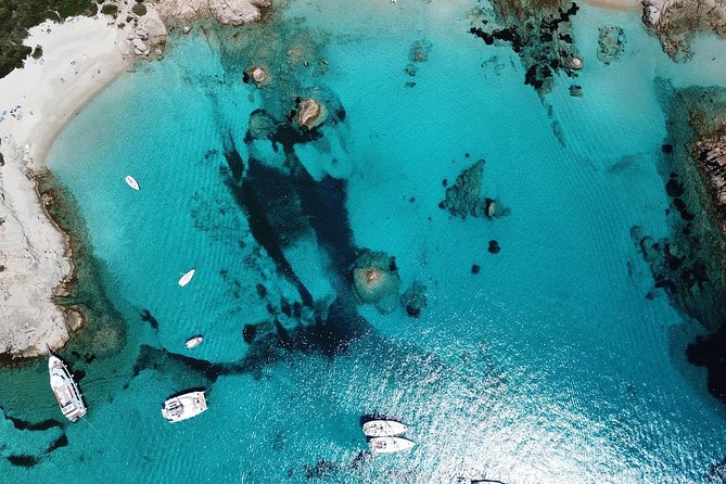 Luxury catamaran from Porto Rafael-Palau to the Maddalena Archipelago - Porto della Madonna: the day’s most striking water