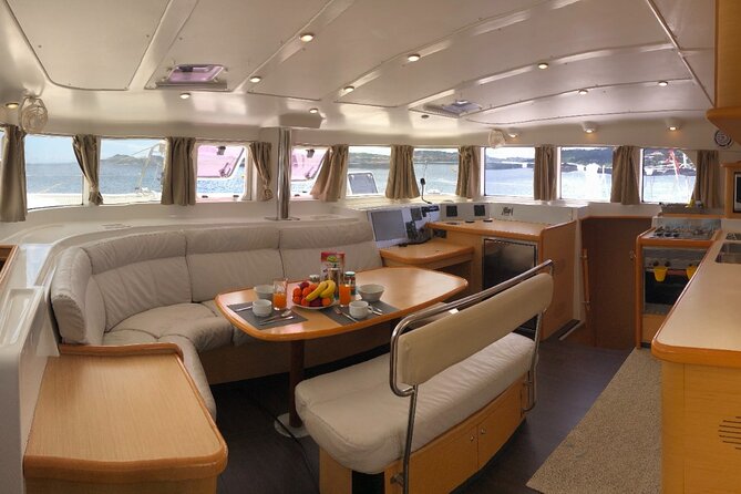 Luxury catamaran from Porto Rafael-Palau to the Maddalena Archipelago - Spargi: your first swim in clear water