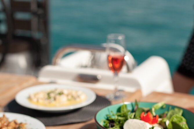 Luxury Catamaran Morning Semi-Private & Greek Gastronomy Athens - Reaching Hydrousa around 10:15 a.m.