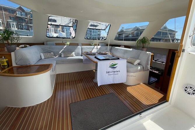 Luxury Catamaran Private Tour Baltimore Harbor - The National Aquarium After Dark