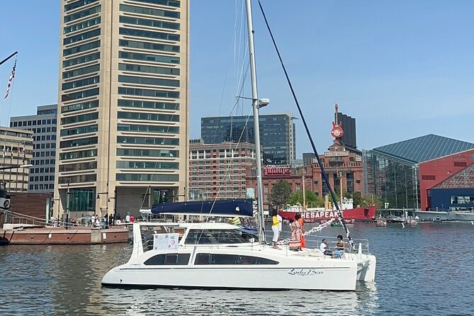 Luxury Catamaran Private Tour Baltimore Harbor - The Inner Harbor from the Water