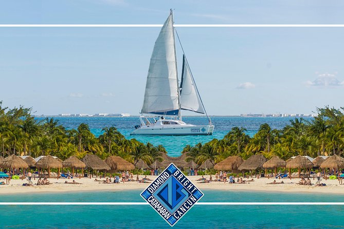 Luxury Catamaran tour to Isla Mujeres with transportation from Playa del Carmen - The spinnaker flight and the Cancun view