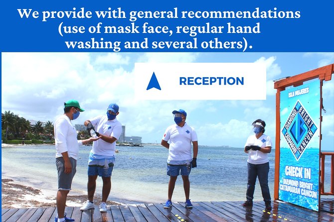 Luxury Catamaran tour to Isla Mujeres with transportation from Playa del Carmen - How the seven-hour schedule may feel