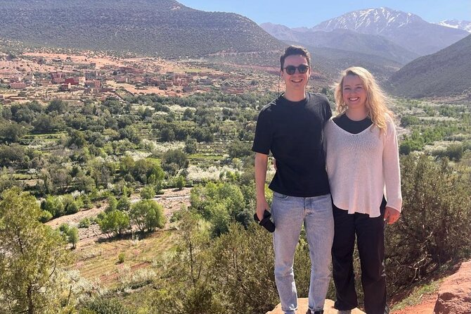 Luxury day trip: Three valleys & camel ride Agafay Desert - Asni market and mountain village life