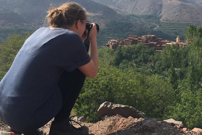 Luxury day trip: Three valleys & camel ride Agafay Desert - The Imlil walk, villages, and waterfalls