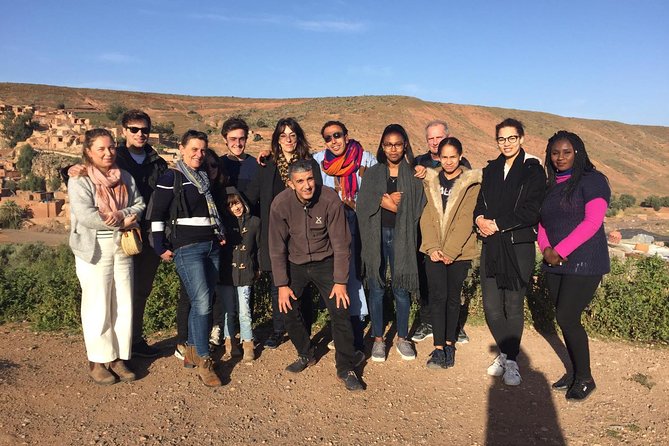 Luxury day trip: Three valleys & camel ride Agafay Desert - Tahanout and the argan cooperative