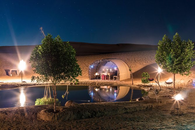 Luxury Desert Safari with Michelin-Curated Fine Dining Experience - Entertainment after dark