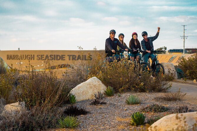 Luxury Guided Electric Bike Tour to Downtown Encinitas - The Solana Beach rail trail