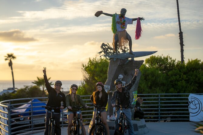 Luxury Guided Electric Bike Tour to Downtown Encinitas - The 55-minute return through Solana Beach