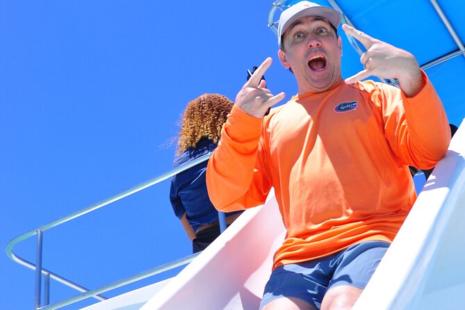 Luxury Hip Hop Boat Party–Drinks, Music, and the Best Vibes in PC - Stop two: watching for dolphins from the boat