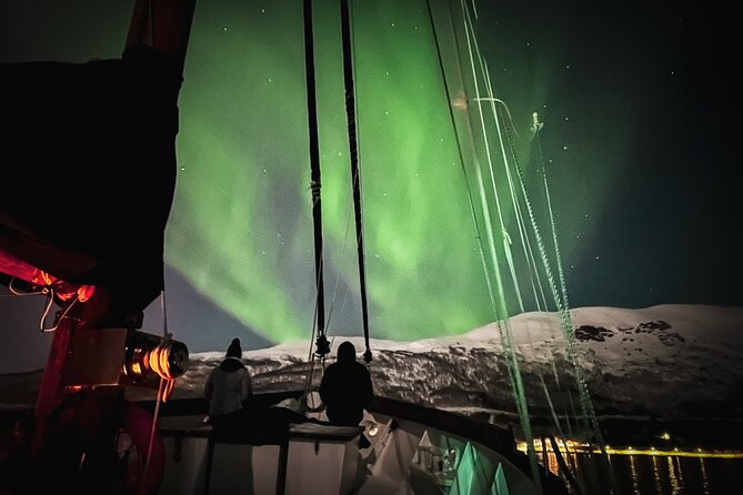 Luxury Northern Lights Yacht Cruise with Hot Tub from Tromsø - What happens when the clouds refuse to cooperate