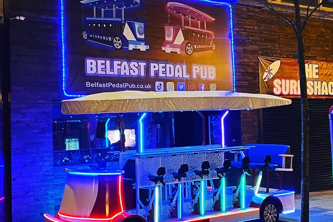 Luxury Party Bike Tour of Belfast City (Individual Seat) - What the onboard setup adds