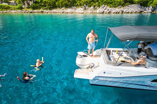 Luxury Private Elaphiti Islands boat tour from Dubrovnik - A quiet hour at Sikirica Beach