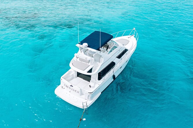 Luxury Private Yacht Charter Aruba - Eden Luca Yachts - Snorkeling, Swimming, and the Two-Hour Catch