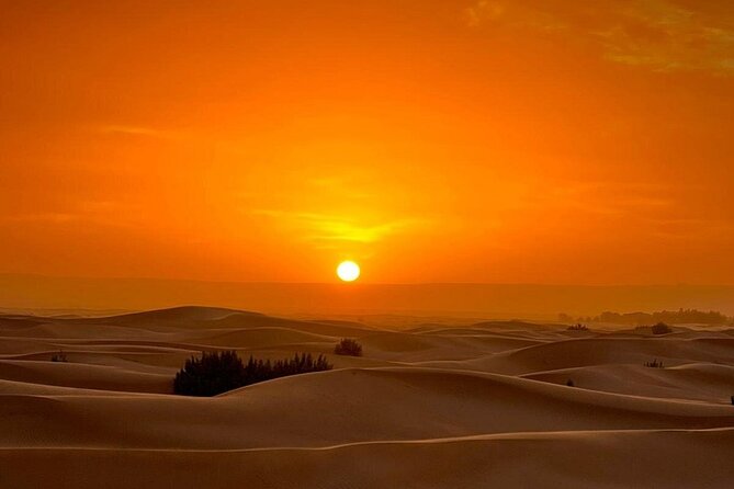 Luxury Sahara Desert From Fez back to fez or marrakech overnight - Reaching Erg Chebbi near sunset