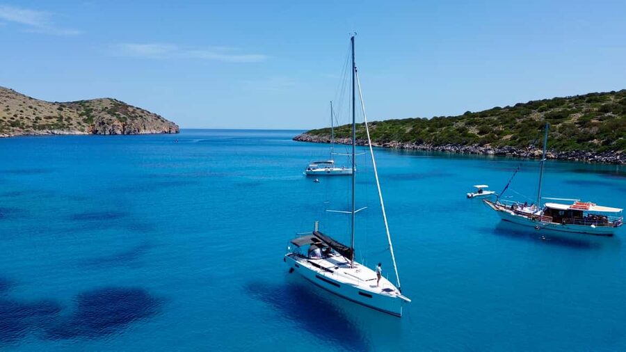 Luxury Sailing Cruise in Agios Nikolaos: Half-Day & Full-Day - Circling Spinalonga for the best views